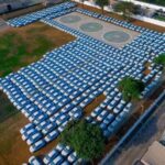 LAGOS GOVERNOR BABAJIDE SANWO-OLU UNVEILED 1000 GAC CARS FOR LAGRIDE
