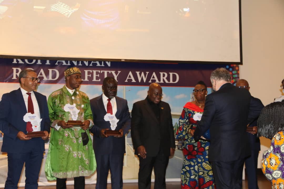 NIGERIA BAGS A MAJOR AWARD FOR EXCELLENCE IN THE IMPLEMENTATION OF AFRICAN ROAD SAFETY ACTION PLAN